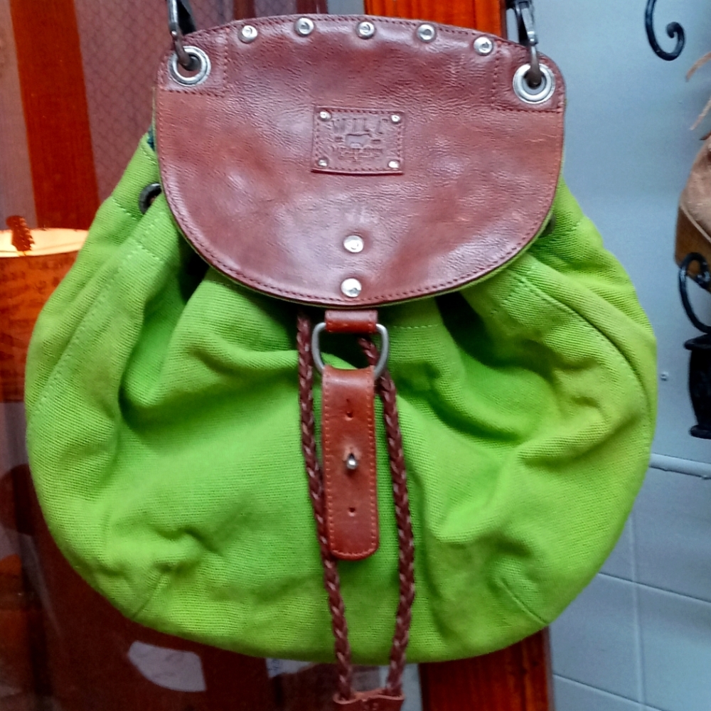 Will Leather Goods Canvas Leather Crossbody - Picture 1 of 8